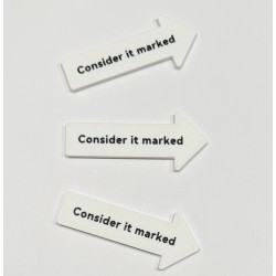 3 Pack - Consider it marked...